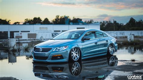 Stanced Volkswagen Passat CC R-Line Is a VIP Beauty - autoevolution
