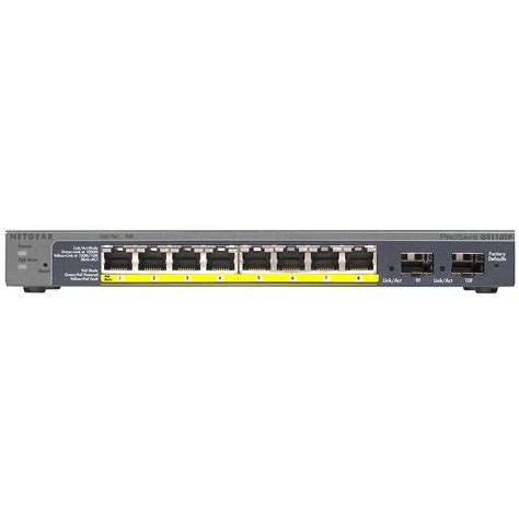 Netgear GS110TP ProSafe 8-Port Gigabit PoE Smart - Buy Netgear GS110TP ...