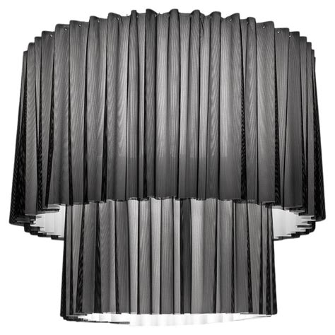 Axolight Skirt XL 100 Pendant Lamp in Grey by Manuel and Vanessa Vivian For Sale at 1stDibs