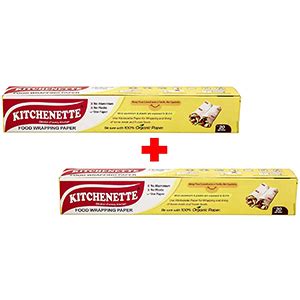 Kitchenette Food Wrapping Paper - 20 Meters X 11 inch | Roti Wrap ...