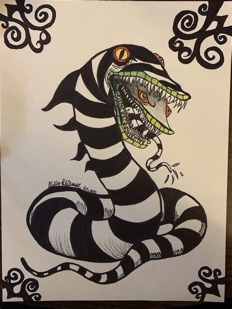 Sandworm from beetlejuice! by Kellogez on DeviantArt
