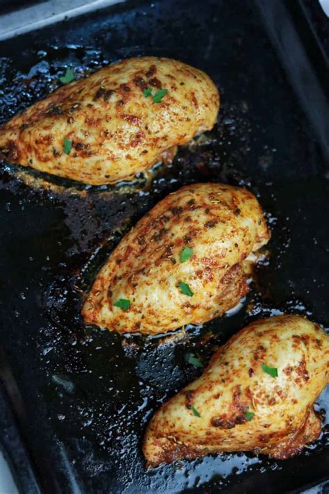 Baked Frozen Chicken Breast - Recipe Vibes
