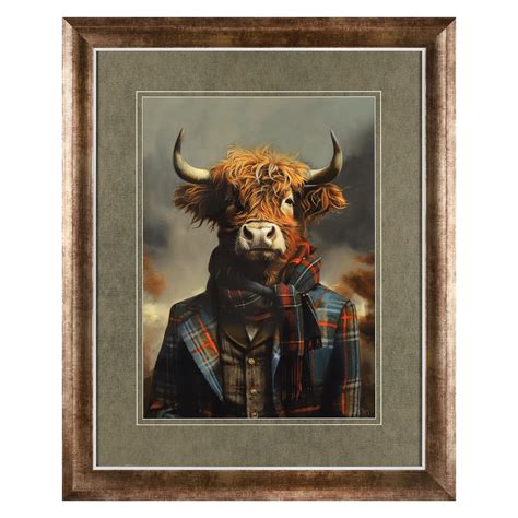 Dapper Highlander (Available Mid to Late February) - Original Art from West Country Galleries