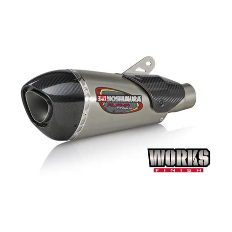 Yoshimura Alpha T Works Street Stainless Steel Slip-On Exhaust For ...