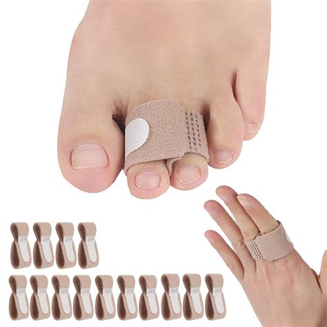 Buy 14 Pcs Broken Toe Wraps, Cushioned Bandages, Hammer Toe Separator ...