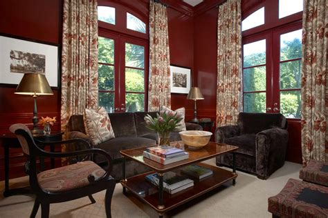 Brown And Red Curtains For Living Room | Cabinets Matttroy