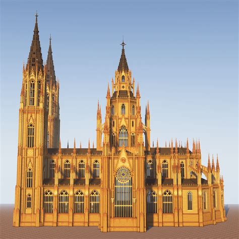 Image result for Large Minecraft Cathedral Tutorial