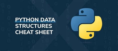 Image result for Python Data Structures Cheat Sheet