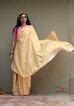 Buy Cotton Linen Sari : Groovy Mimosa Sari : Retro Collection – Ek Dori