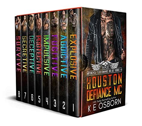 The Houston Defiance MC Boxset Books 1-8 The Complete Series eBook ...
