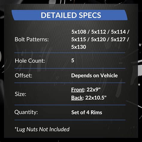 RoadForceWheels Road Force RF15 - Staggered 22 Inch Wheels (Set of 4 ...