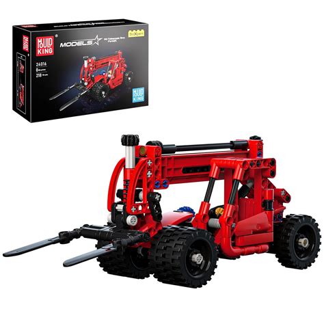 Mould King 24016 Forklift Truck Construction Toys Building Blocks ...