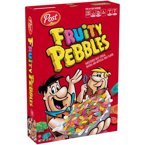 Post Fruity Pebbles Gluten Free Breakfast Cereal, 23 Oz - Walmart ...