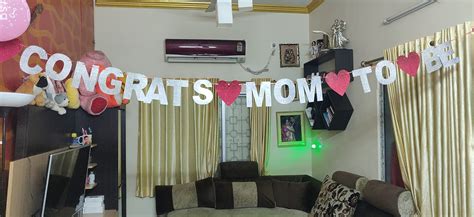 Baby Shower Decoration Items Set - 27 Pcs Kit Baby Shower Banner, Mom ...