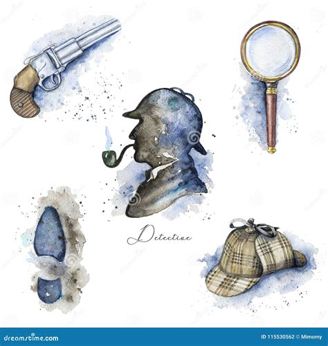 Sherlock Holmes Hat Drawing