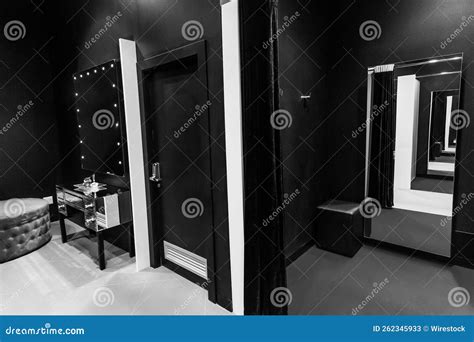 Fitting Change Rooms in Clothing Store Editorial Stock Photo - Image of ...
