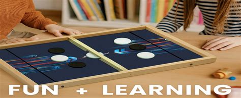 Signamio 3 in 1 String Hockey Board Game - Sling Puck Board Game ...