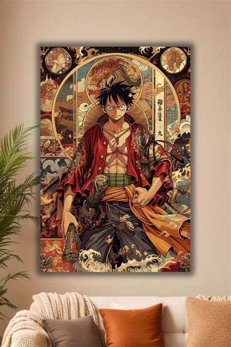 "Youthful Spirit: Iconic Anime Wall Poster – Luxen Art Gallery