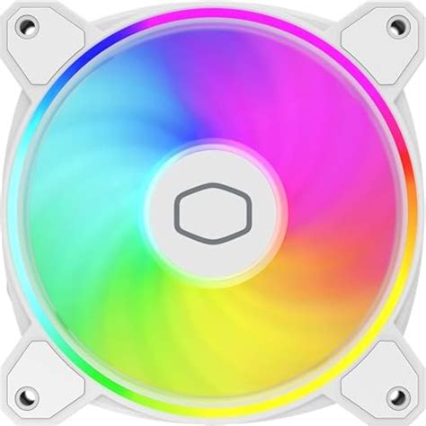 Cooler Master MasterFan MF120 Halo 2 Case Fan - 120mm White Fan | Dual ...