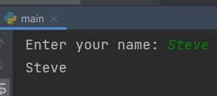 String Input Python 的图像结果