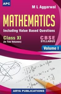 Mathematics (Including Value Based Questions) (Vol. I & II) Class- XI ...