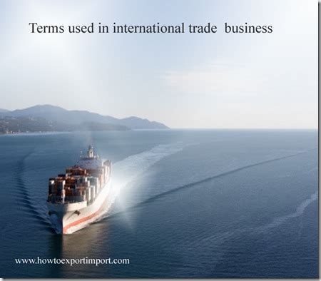 Terms used in international trade business such as Release note ...