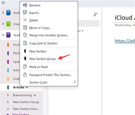 Image result for OneNote Section in Notebook Files