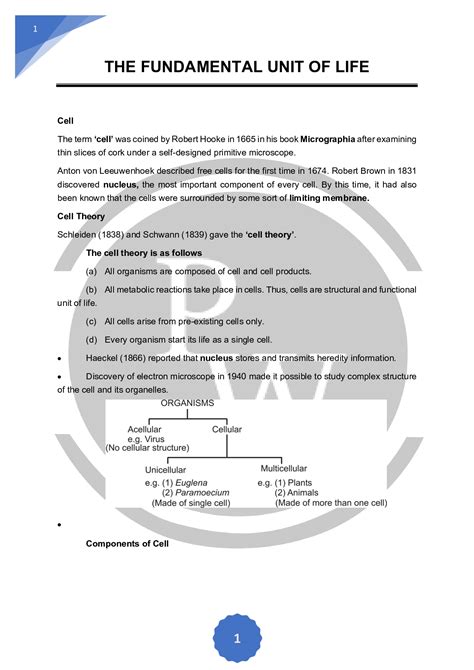 Image result for Class 9th Biology Chapter Cell Explain