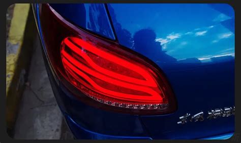 Peugeot 206 Tail Lights 2004-2008 206CC LED Tail lamp light 207 LED DRL ...