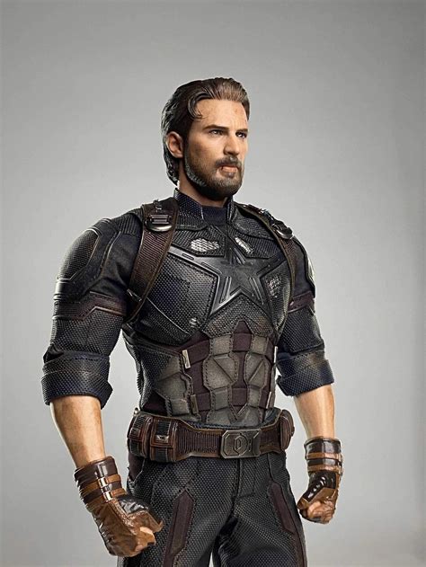 Captain America with Rooted Hair | Figround