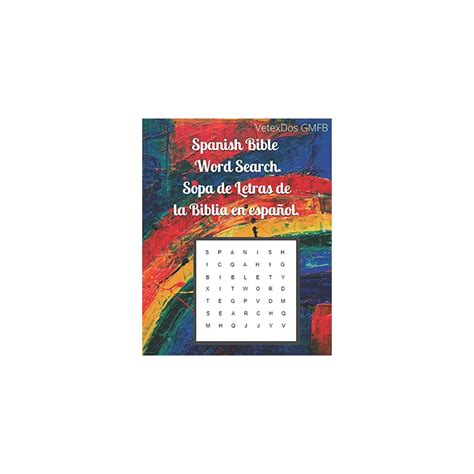 Spanish Bible Word Search. Sopa de Letras de la | Ubuy India