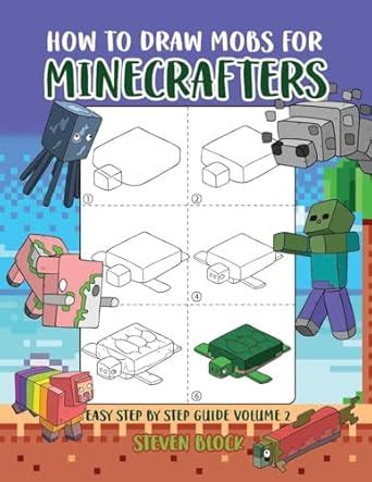 Buy How to Draw Mobs for Minecrafters: Easy Step by Step Guide Volume 2 ...
