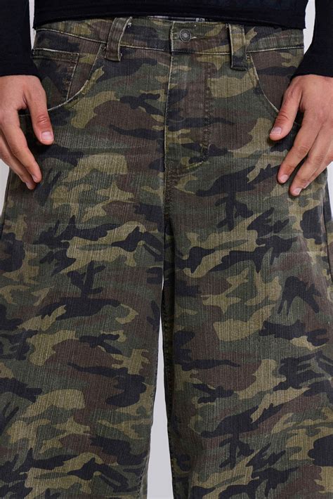 Shop Camo Colossus Baggy Jeans | Jaded London | Clothing