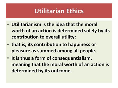 Utilitarian Meaning
