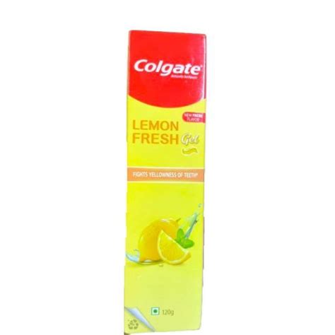 Image result for Colgate Lemon Fresh Gel Toothpaste