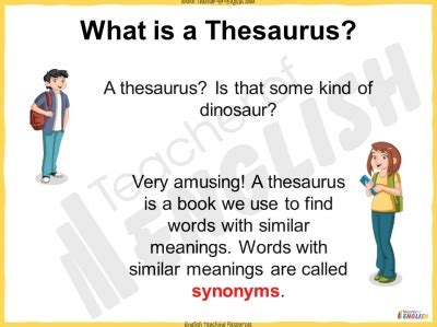 Image result for BBC Using a Thesaurus