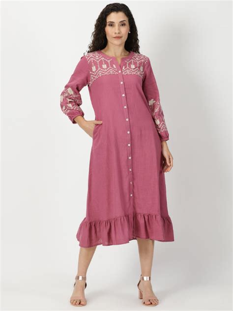 Boho Embroidered Dresses for Women | Saffron Threads