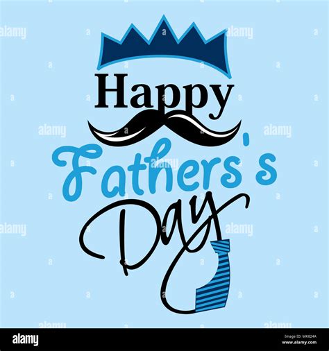 Happy Father's day greeting card Stock Photo - Alamy