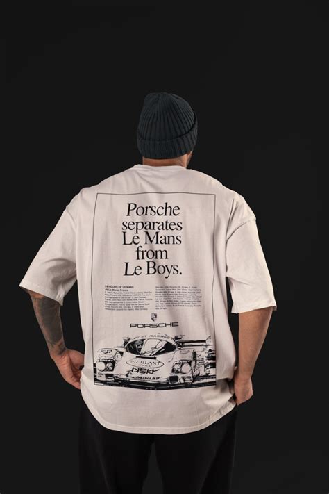 PORSCHE LE MANS OVERSIZED TSHIRT – Karuz