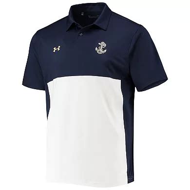 Men's Under Armour Navy/White Navy Midshipmen 2022 Blocked Coaches ...