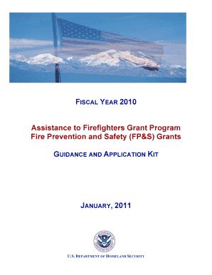 Fillable Online fema Award information - Federal Emergency Management ...