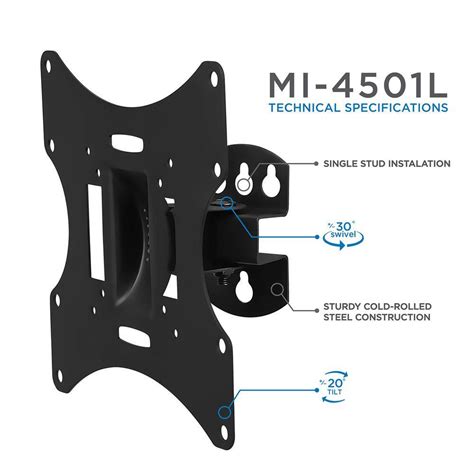 Buy Low Profile Tilting TV Wall Mount Bracket Online at Lowest Price in ...