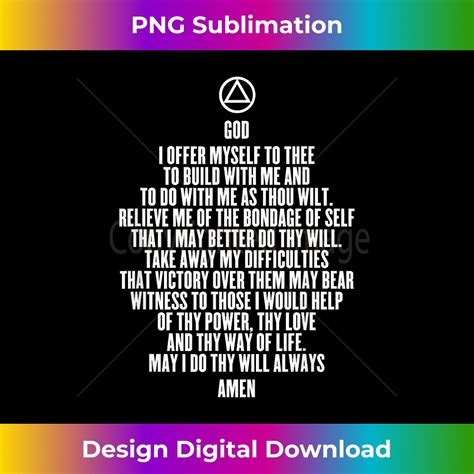 Third Step Prayer Alcoholics Anonymous AA Recovery - Luxe Su | Inspire ...