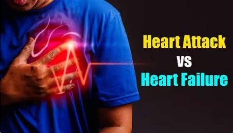 Heart attack vs heart failure, know the difference between heart attack ...