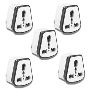 Buy Amit Electronics Hard PVC 5 to 15 Ampere Converter Socket for Big ...