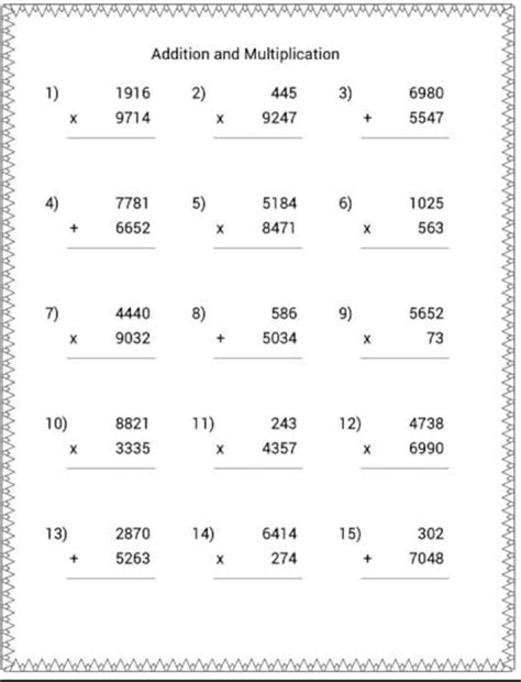 Image result for Multiplication and Adding