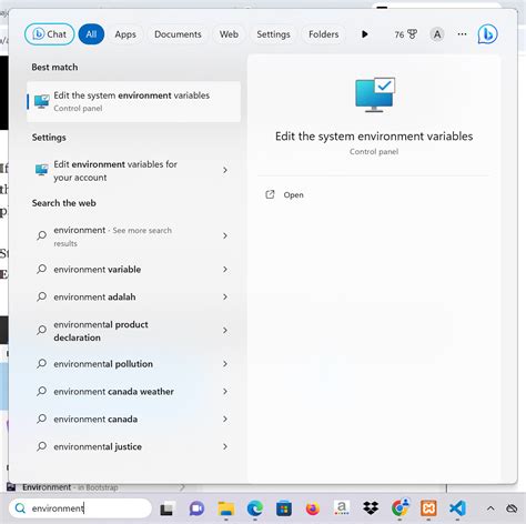 Environment variable Tutorial 的图像结果