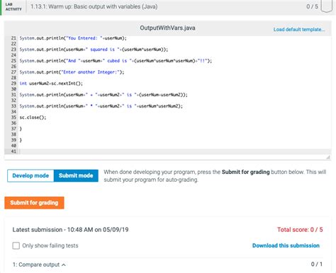Image result for 1 37 1 Basic Output with Variables Java