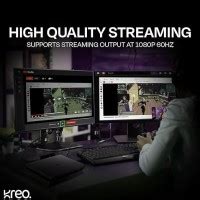 Kreo Lynx Full HD Video Capture Card, HDMI to USB 3.0, Full HD 1080p ...