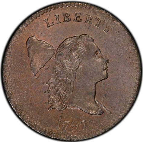 Half Cent 1797 Liberty Cap, Coin from United States - Online Coin Club